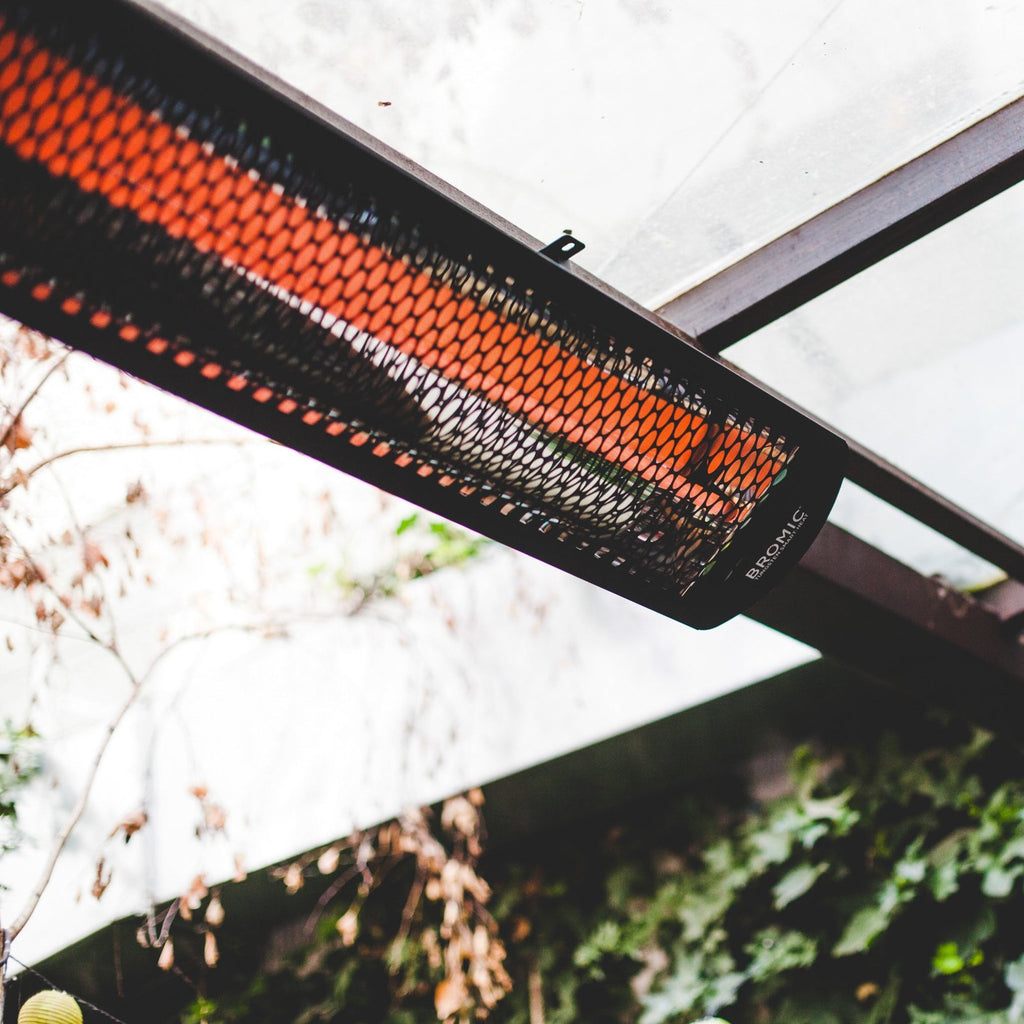 Bromic Tungsten Smart-Heat 2000W Electric Patio Heater, Black
