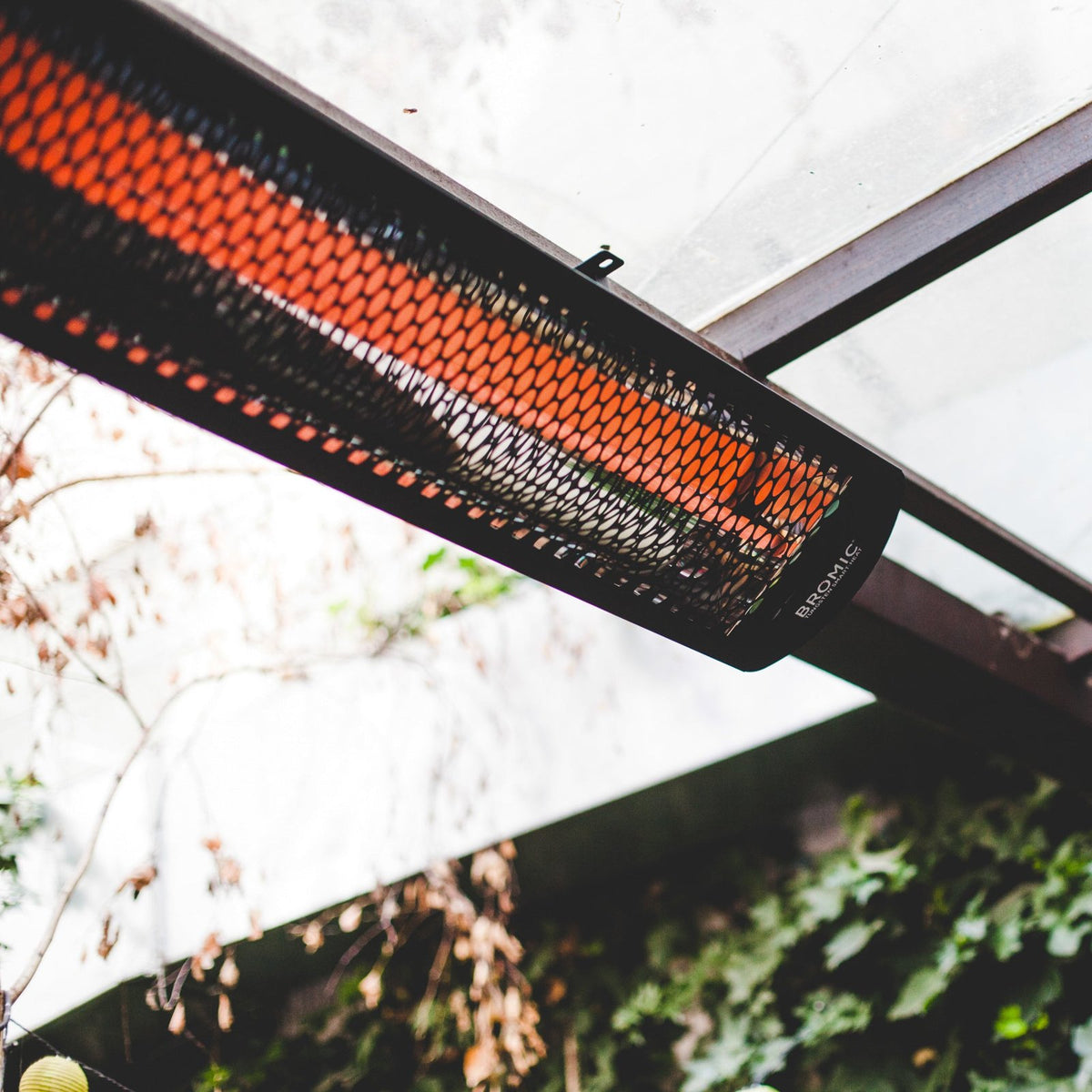 Bromic Tungsten Smart-Heat 2000W Electric Patio Heater, Black