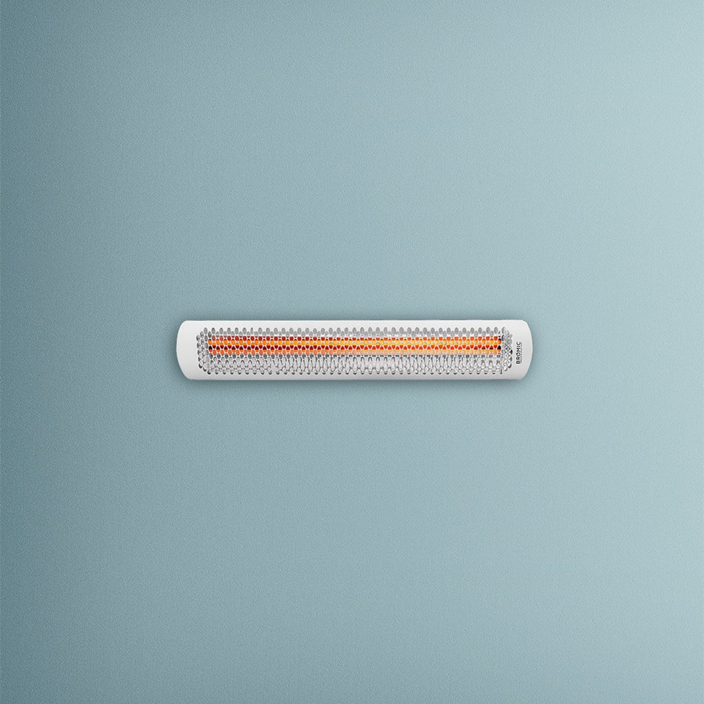 Bromic Tungsten Smart-Heat 3000W Electric Patio Heater, White
