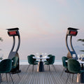 Bromic Tungsten Smart-Heat Portable Gas Patio Heater, Matte Black