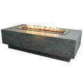 Elementi Kingsale Rectangular Gas Fire Pit Table 13.2 kW, Light Grey