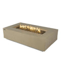 Elementi Plus Colorado Rectangular Gas Fire Pit Table 16 kW, Sunlight Yellow