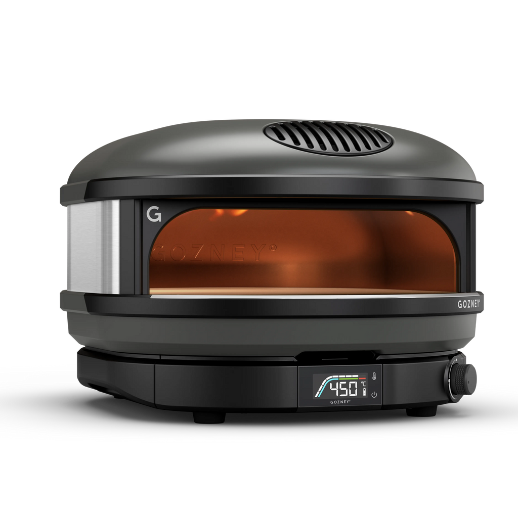 Gozney Compact Gas Pizza Oven for 14" Pizzas with Rolling Flame Burner, Off Black