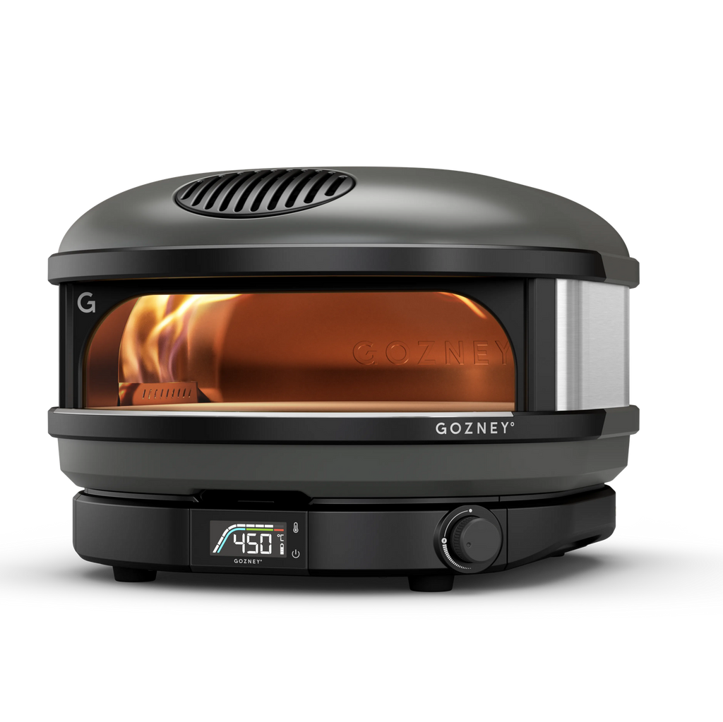 Gozney Compact Gas Pizza Oven for 14" Pizzas with Rolling Flame Burner, Off Black