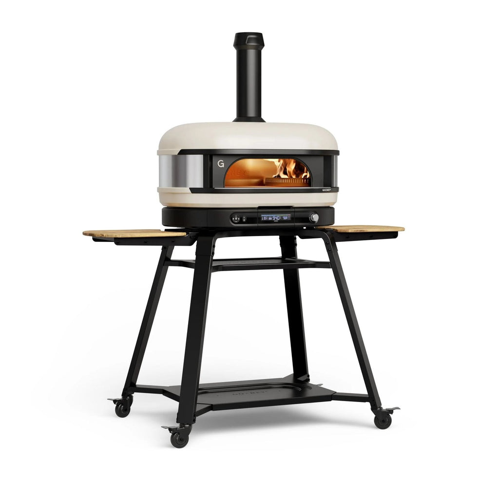 Gozney Extra-Large Multi-Fuel Pizza Oven for Wood, Gas & Charcoal with Digital Display, Bone