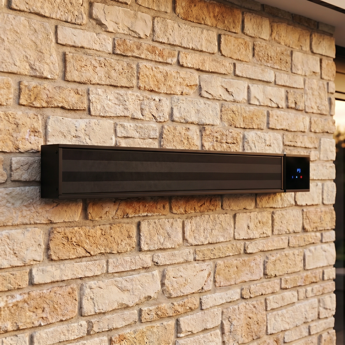 Harbour Lifestyle PergoSTET 2400W Pergola Patio Heater with WiFi & Bluetooth, Black