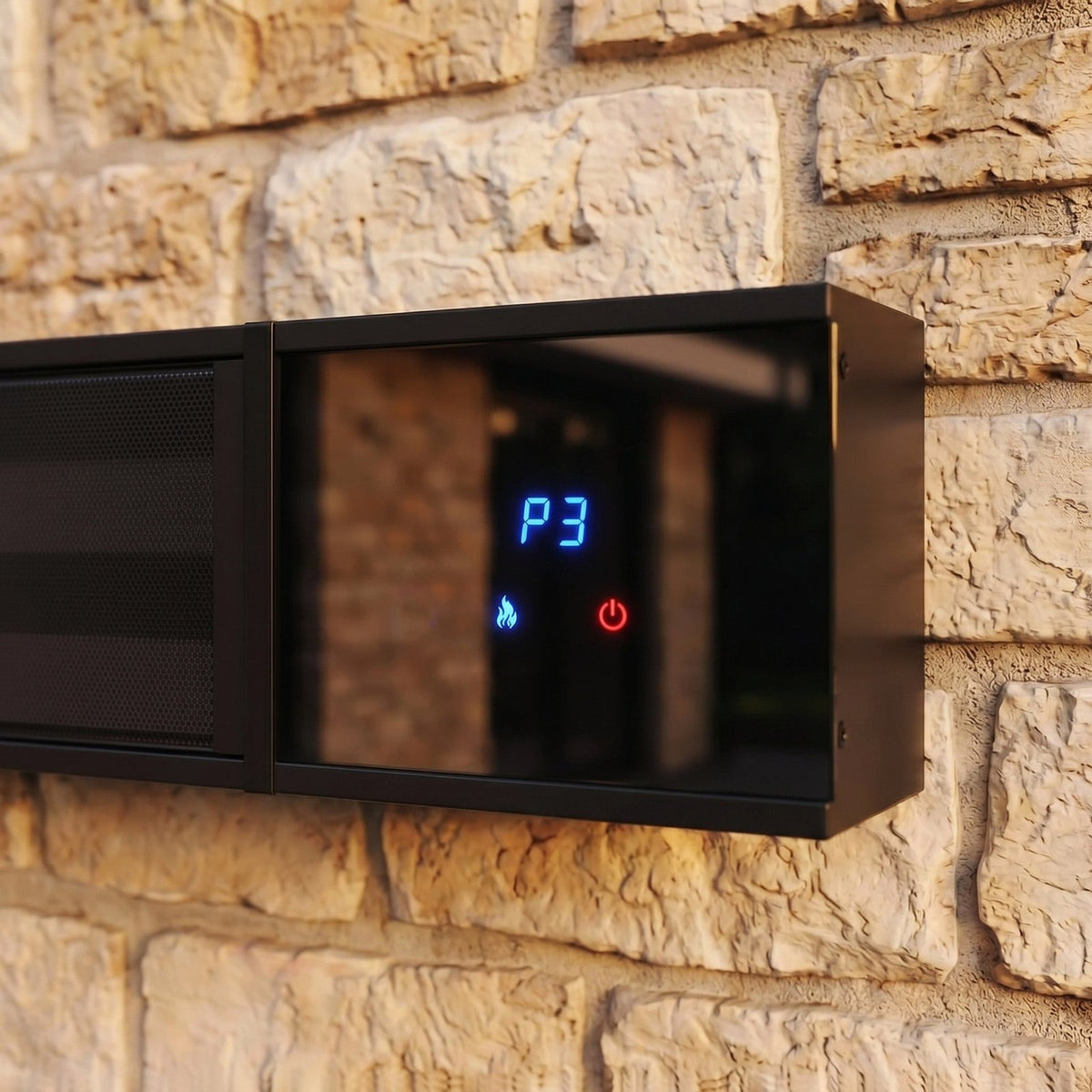 Harbour Lifestyle PergoSTET 2400W Pergola Patio Heater with WiFi & Bluetooth, Black