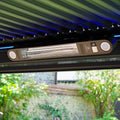 Harbour Lifestyle PergoSTET Pergola Patio Heater with WiFi, Bluetooth & Light, Grey