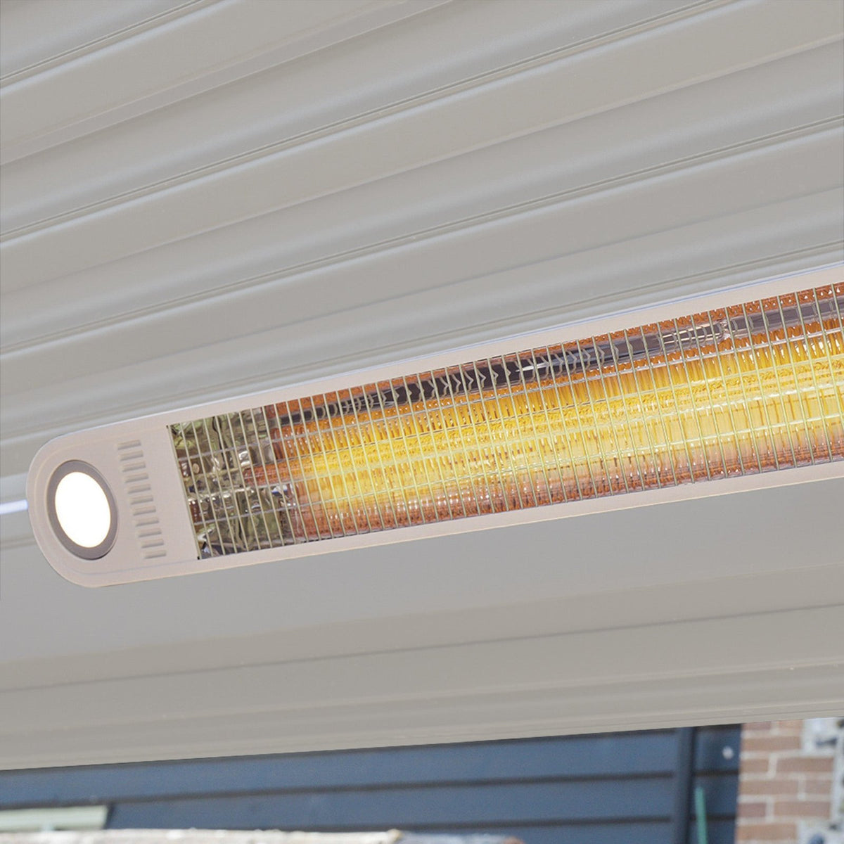 Harbour Lifestyle PergoSTET Pergola Patio Heater with WiFi, Bluetooth & Light, Latte