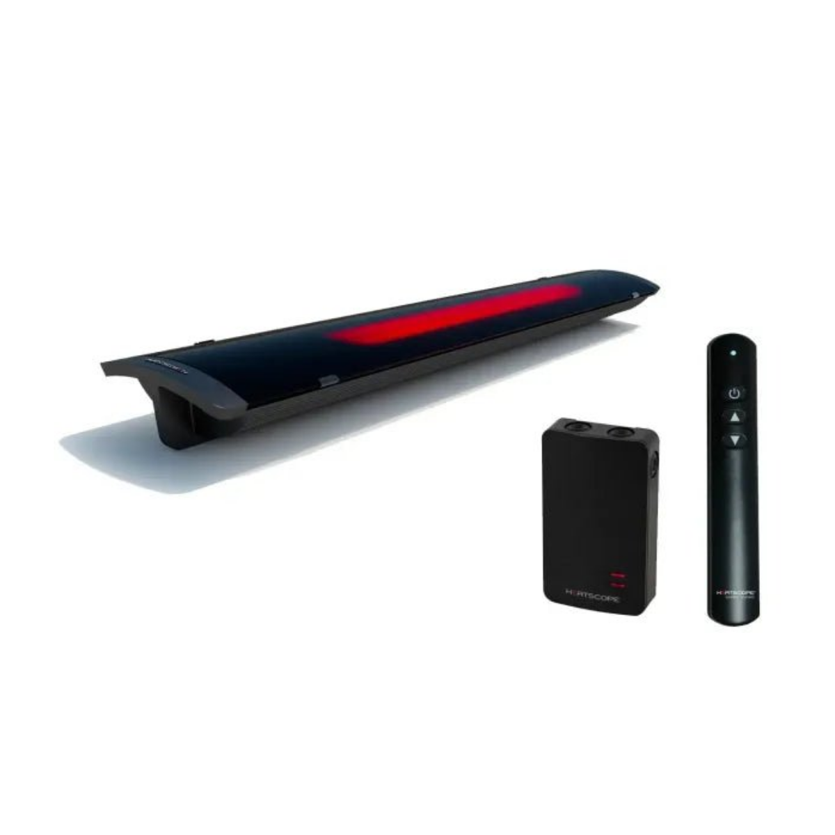 Heatscope Pure 3000W Infrared Patio Heater with Smartbox, All Black & Remote