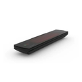 Heatscope Vision 1600W Infrared Patio Heater, All Black, Remote Control