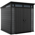 Keter Cortina 7x7 ft (2.1 x 2.1 m) Resin Garden Shed with Floor