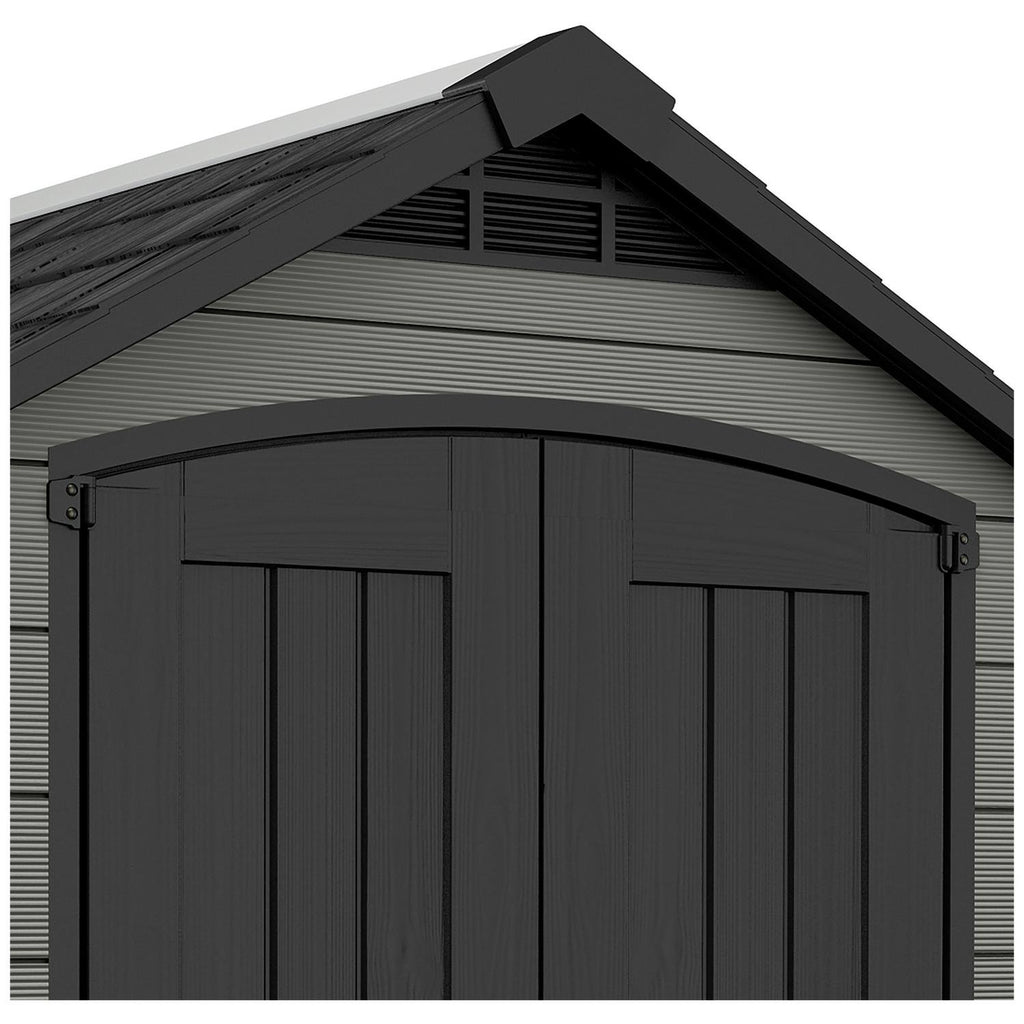 Keter Premier 7.5x9 ft Apex Plastic Garden Shed