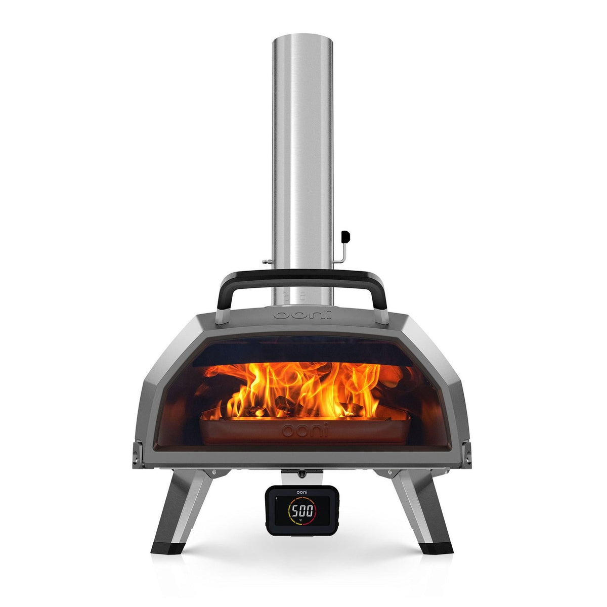 Ooni 17" Multi-Fuel Pizza Oven Bundle with Gas Burner, Cover and Three Peels