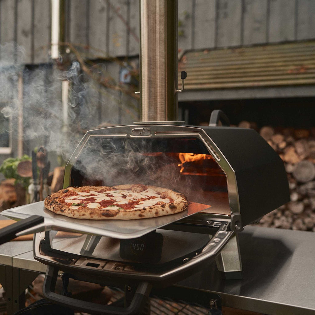 Ooni 17" Wood & Charcoal Pizza Oven with Glass Door and Bluetooth Food Probe