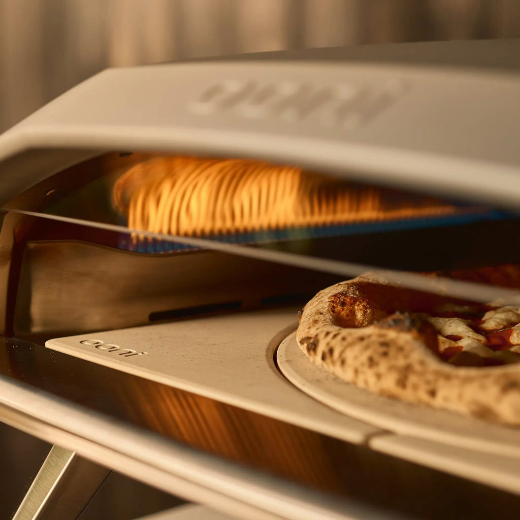 Ooni 24" Dual-Burner Gas Pizza Oven Bundle with Rotating Pizza Stone