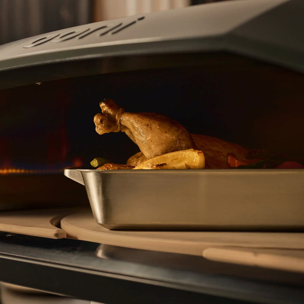 Ooni 24" Dual-Burner Gas Pizza Oven Bundle with Rotating Pizza Stone